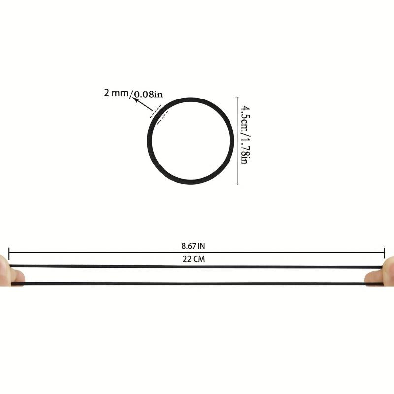 Solid Hair Tie Elastic Ponytail Holder Hair Accessories for Women Girls