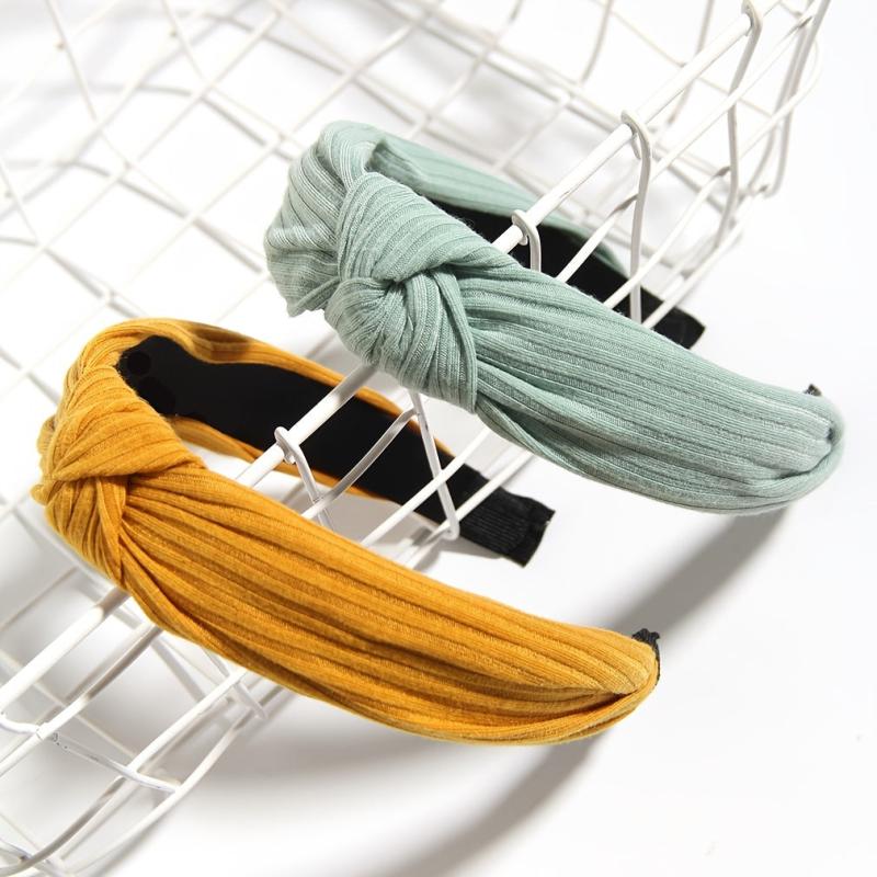 Knotted Headbands For Women Non Slip Turban Head Band Hair Accessories