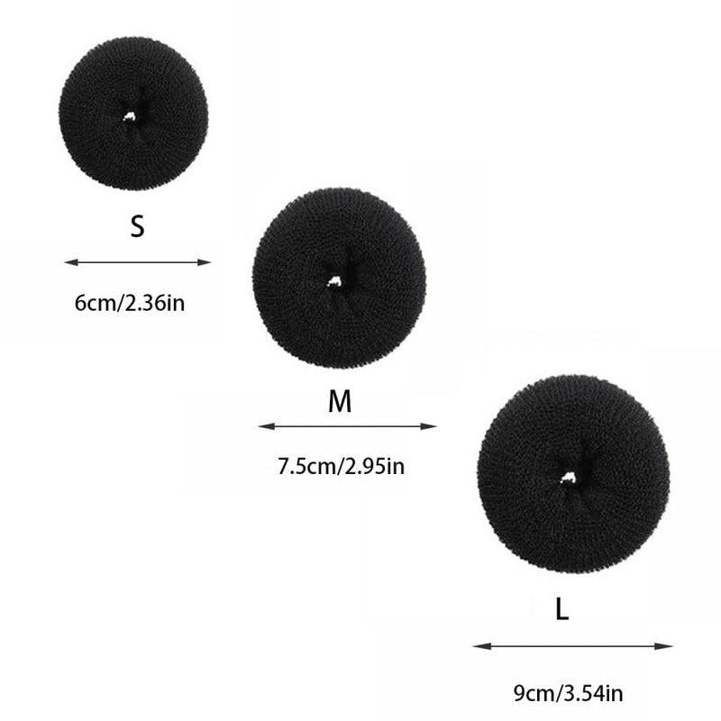 3pcs Foam Sponge Bun Maker Hair Accessory Hair Styler Hair Ropes