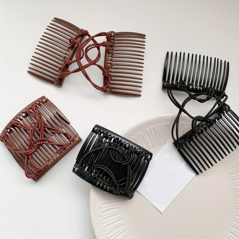 Elastic Hair Comb Insert Comb Versatile Hair Clip Female Headwear