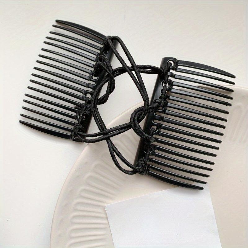 Elastic Hair Comb Insert Comb Versatile Hair Clip Female Headwear