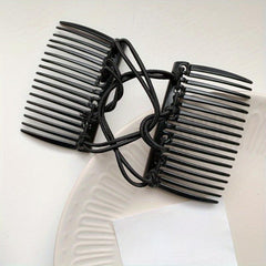 Elastic Hair Comb Insert Comb Versatile Hair Clip Female Headwear