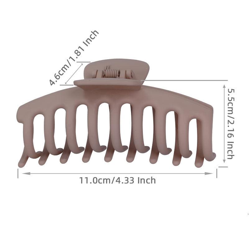 Matte Hair Claw Clips For Thick Hair