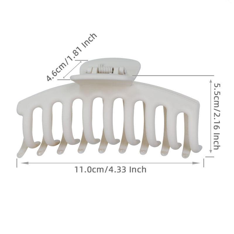 Matte Hair Claw Clips For Thick Hair
