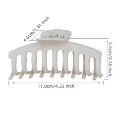 Matte Hair Claw Clips For Thick Hair