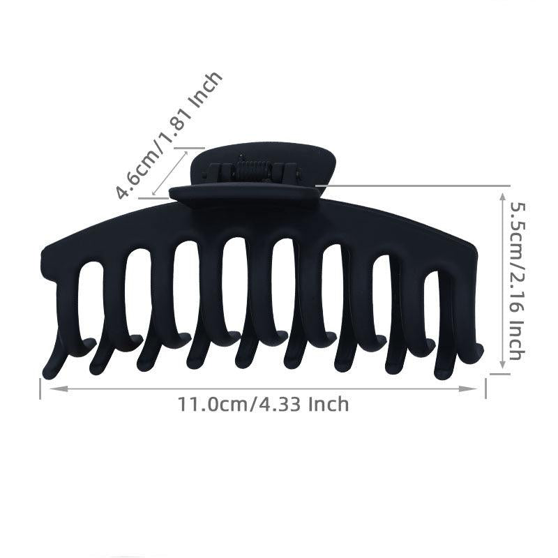 Matte Hair Claw Clips For Thick Hair