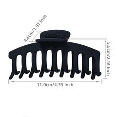 Matte Hair Claw Clips For Thick Hair