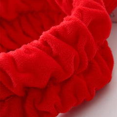 Coral Fleece Spa Headband for Women Makeup Skincare 1pc