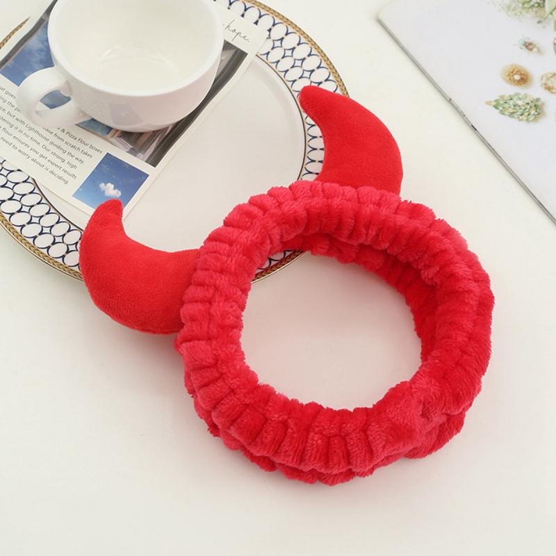 Coral Fleece Spa Headband for Women Makeup Skincare 1pc