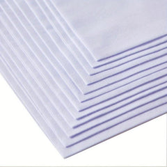 12pcs Solid Stripe Hankies Large Square Classic Handkerchief Bulk Set