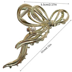 Metal Hair Claw Clips For Thick Hair Non Slip Strong Hold Grip