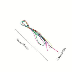 Colorful Braided Hair Rope Colored Rope Female Dreadlock