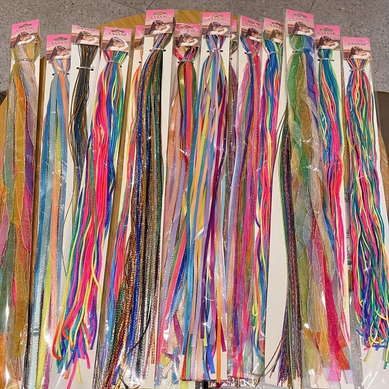 Colorful Braided Hair Rope Colored Rope Female Dreadlock