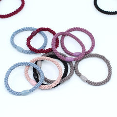 12pcs Braided Hair Tie Elastic Hair Rope Hair Accessories