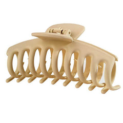 Matte Hair Claw Clip Non Slip Ponytail Jaw Barrette Strong Hold