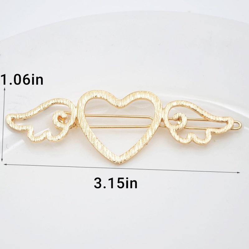 Geometric Hollow Shape Hair Clip Metal Hair Clip Back Head Hair Clip