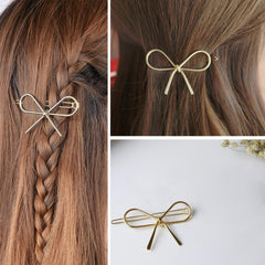 Geometric Hollow Shape Hair Clip Metal Hair Clip Back Head Hair Clip