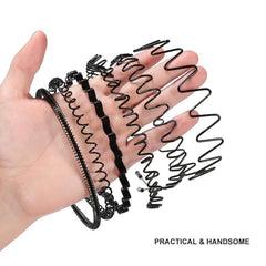 Metal Headband Women Hair Bands Mens Hair Band Outdoors Sports Headbands
