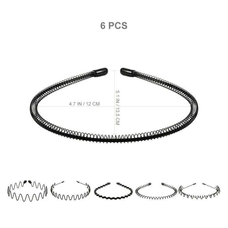Metal Headband Women Hair Bands Mens Hair Band Outdoors Sports Headbands