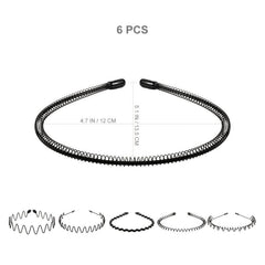 Metal Headband Women Hair Bands Mens Hair Band Outdoors Sports Headbands