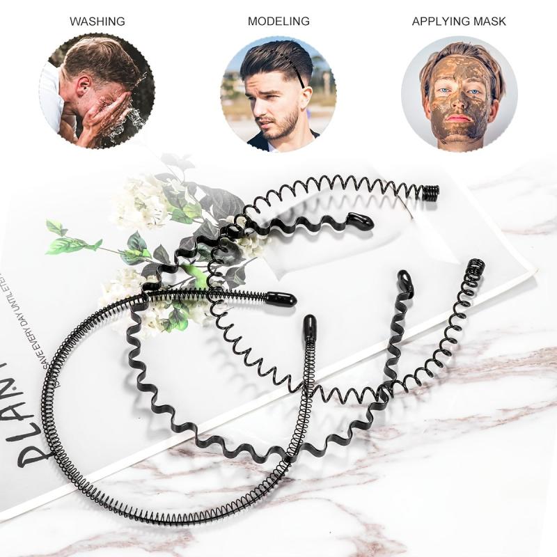 Metal Headband Women Hair Bands Mens Hair Band Outdoors Sports Headbands