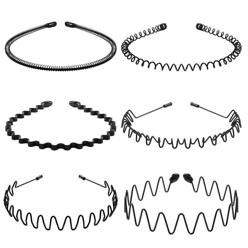 Metal Headband Women Hair Bands Mens Hair Band Outdoors Sports Headbands