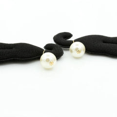 Faux Pearl Hair Bun Maker Styling Tool Solid Sponge Hair Accessory