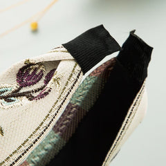 Vintage Embroidery Cross Knot Headband Cloth Hair Accessories
