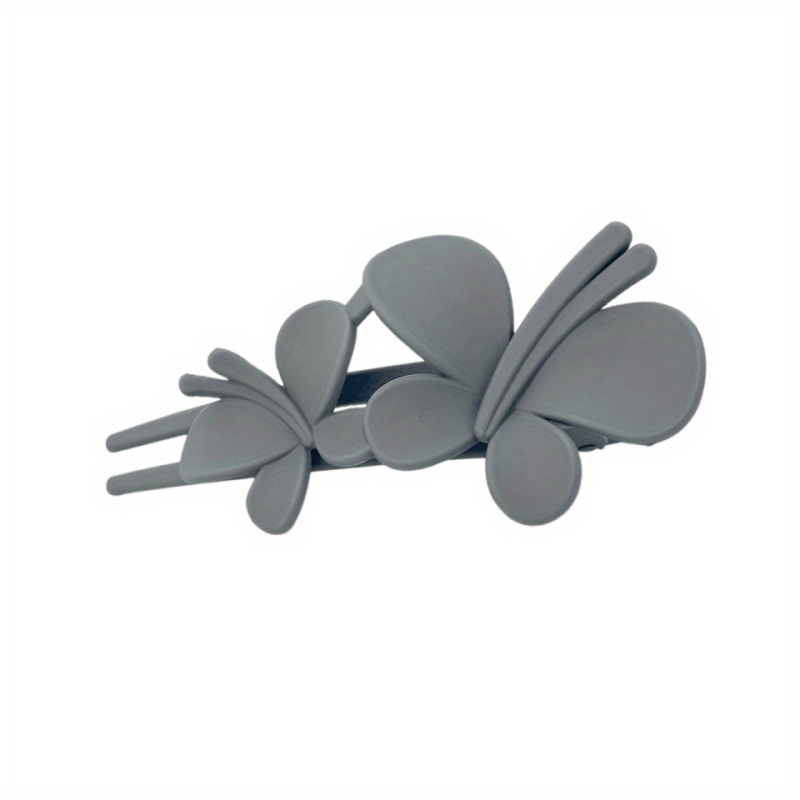 Frosted Plastic Hair Claw Matte Barrette Back Head Hair Claw Hair Accessories