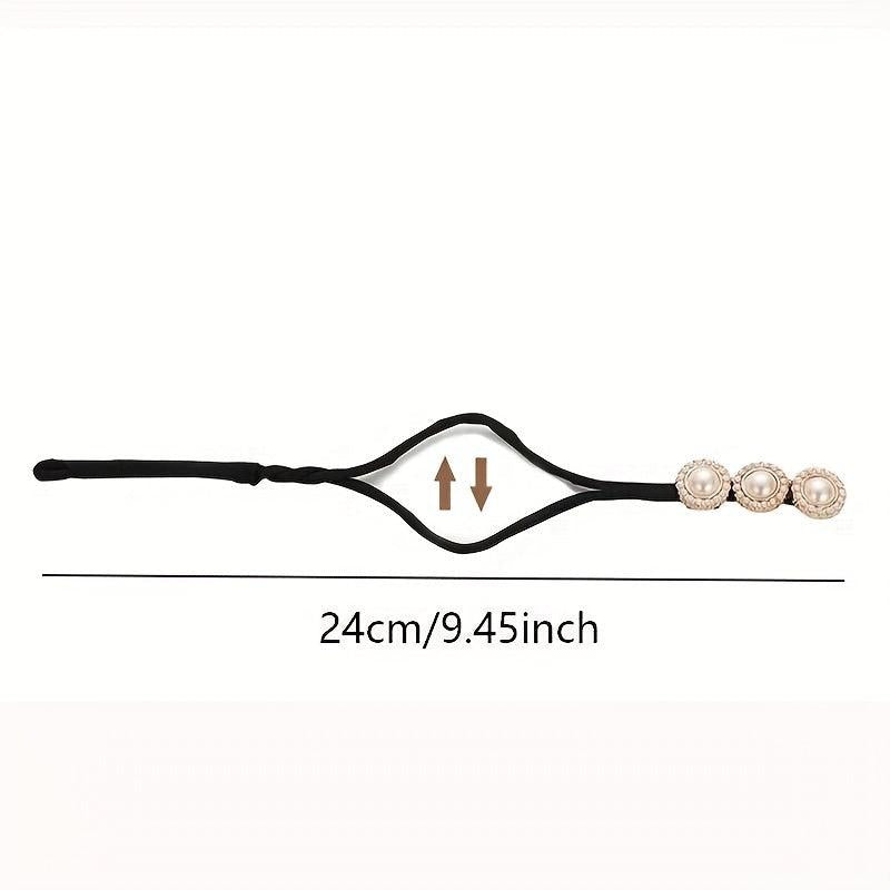 Women's Faux Pearl Hair Pin Insert Head Pin Braid Hair Clip Y2K