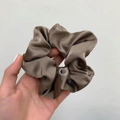 Oversize Satin Hair Scrunchies Silk No Damage Soft Scrunchy Hair Ties