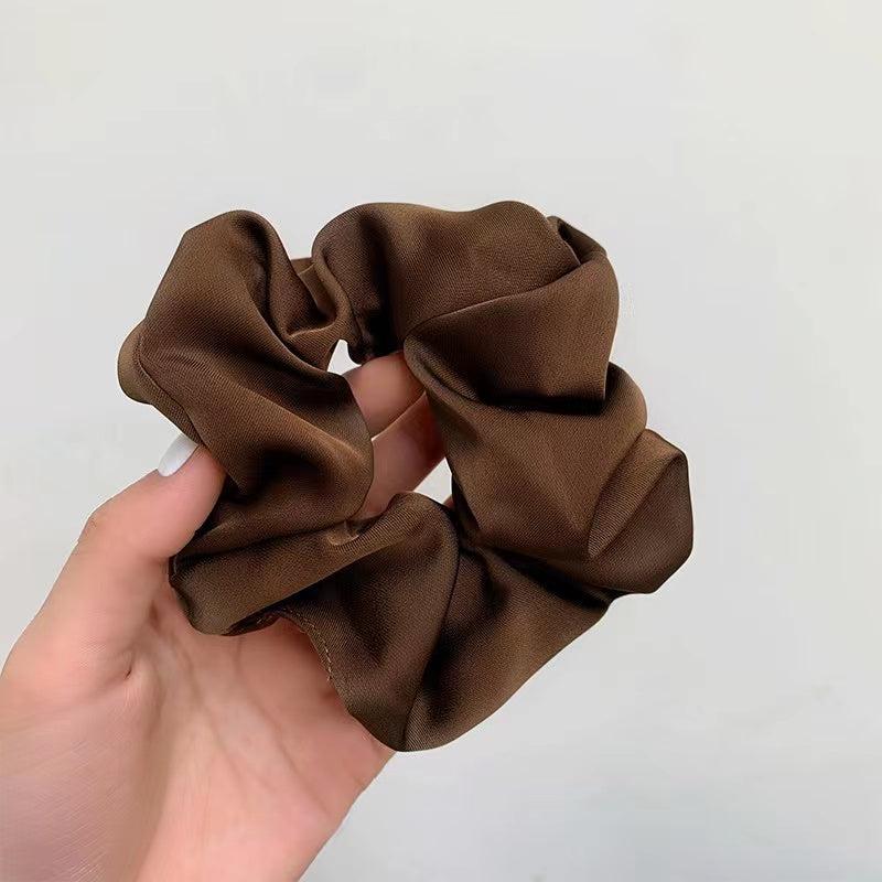 Oversize Satin Hair Scrunchies Silk No Damage Soft Scrunchy Hair Ties