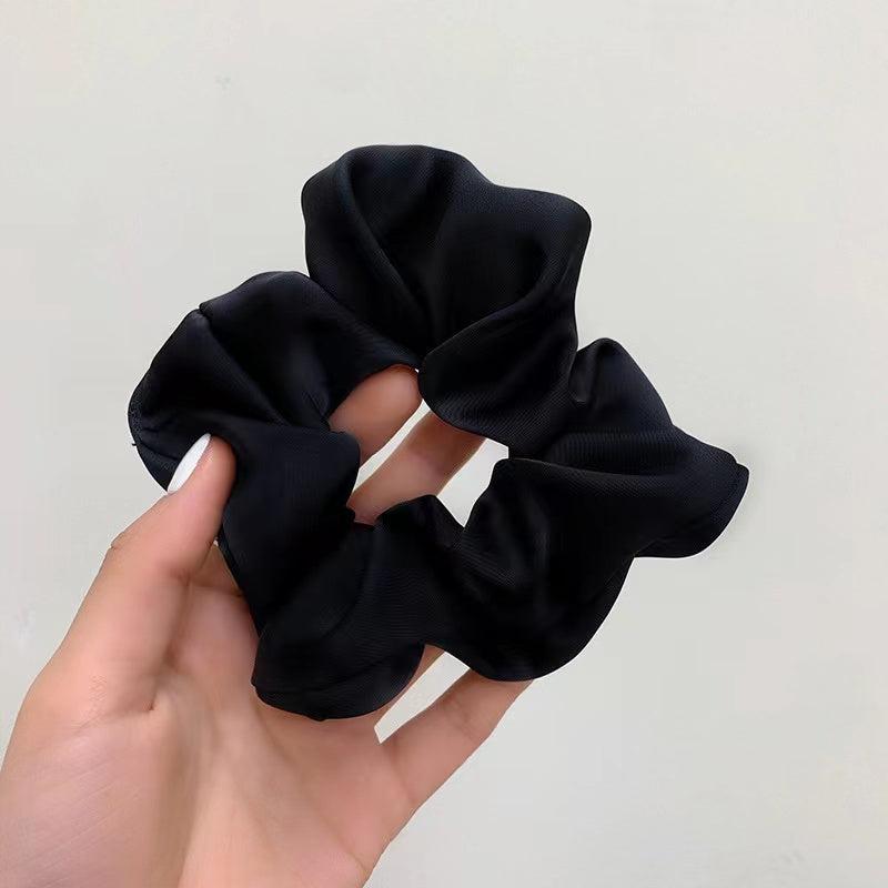 Oversize Satin Hair Scrunchies Silk No Damage Soft Scrunchy Hair Ties