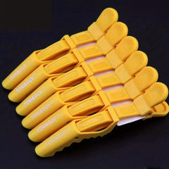 6pcs Matte Hair Sectioning Clip Clamp Hair Grip Hairdressing Salon Tool