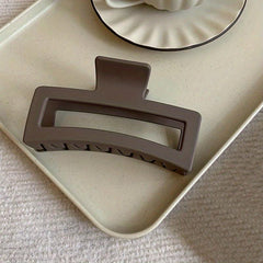 Frosted Oversize Hair Claw Clip Strong Hold Grip Jaw Clip