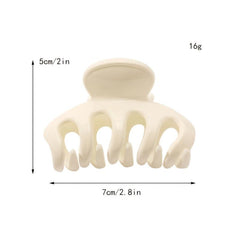 Acrylic Hair Claw Clips for Thin Hair - Small Medium Banana Hair Accessories