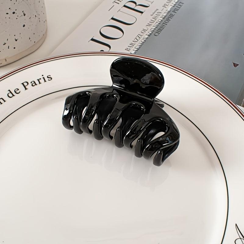 Acrylic Hair Claw Clips for Thin Hair - Small Medium Banana Hair Accessories