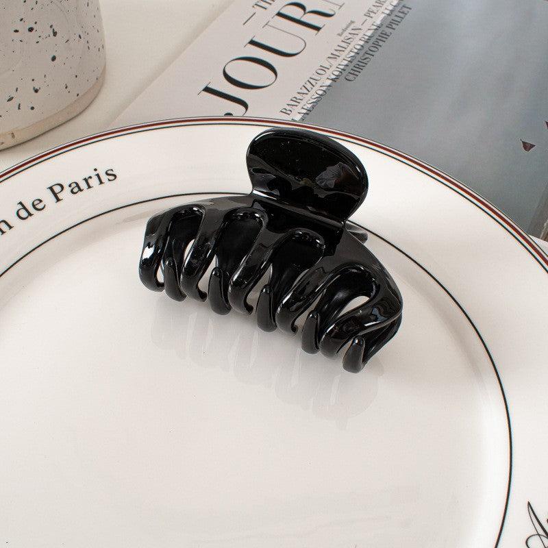 Acrylic Hair Claw Clips for Thin Hair - Small Medium Banana Hair Accessories