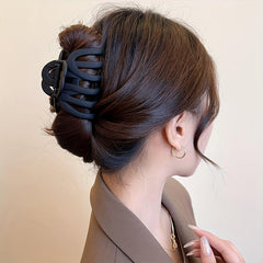 Matte Octopus Hair Claw for Women Strong Grip Hair Clip For Thick Hair