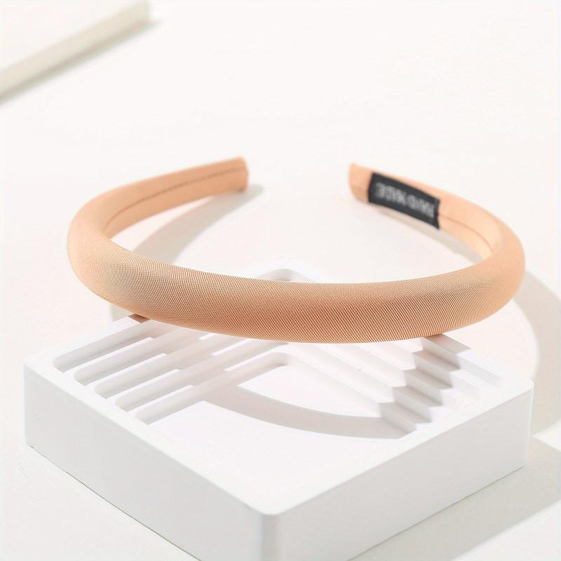 Sponge Solid Headband Press Hair Clip Sweet Hair Accessories