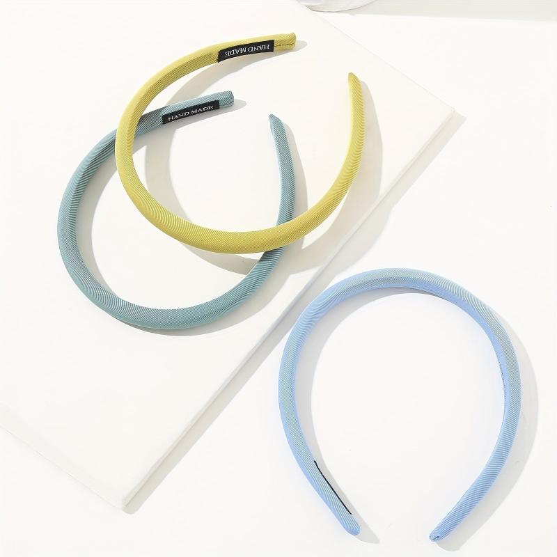 Sponge Solid Headband Press Hair Clip Sweet Hair Accessories