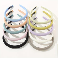 Sponge Solid Headband Press Hair Clip Sweet Hair Accessories