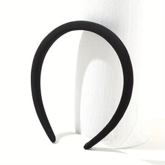 Sponge Solid Headband Press Hair Clip Sweet Hair Accessories