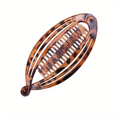 3pcs Resin Vintage Hair Claw Banana Clip