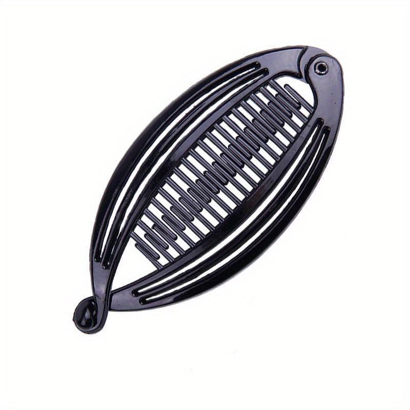 3pcs Resin Vintage Hair Claw Banana Clip