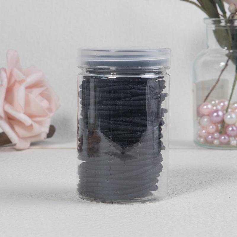 100pcs Colorful Hair Tie Braided Ponytail Decorative Stretch Elastic Bands