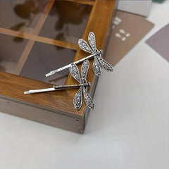 Metal Dragonfly Hair Clip Non-slip Side Clip Vintage Hair Accessories