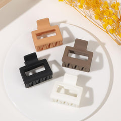 4pcs Matte Texture Hair Claw Strong Hold Styling Accessories