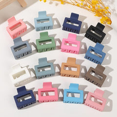 4pcs Matte Texture Hair Claw Strong Hold Styling Accessories