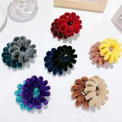 Large Spiral Hair Tie Telephone Wire Elastic Hair